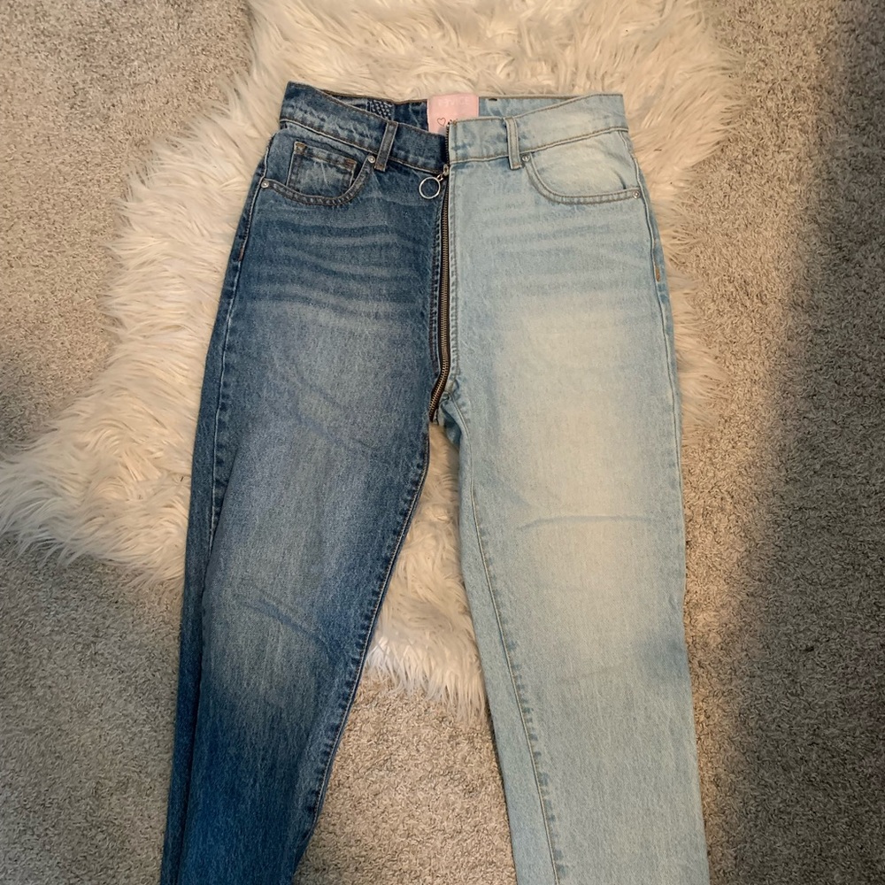 Revice Denim two tone jeans